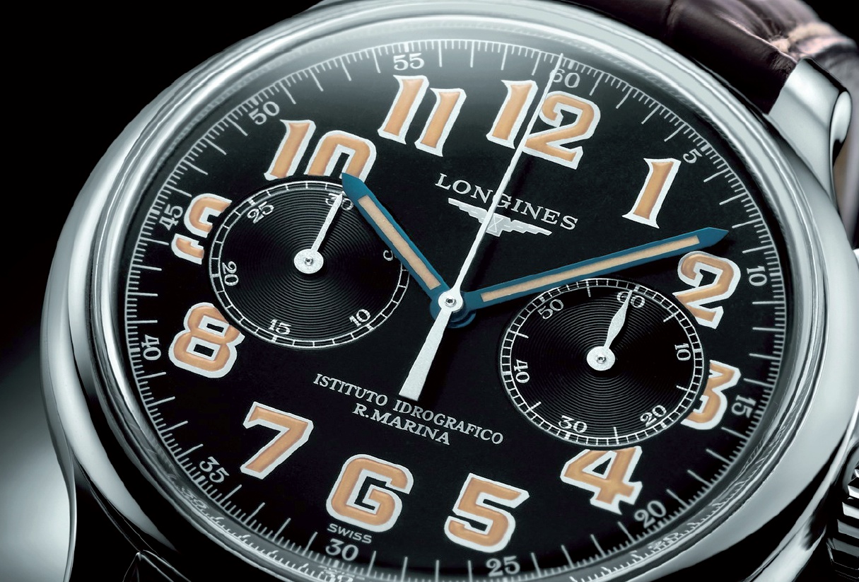 News Longines “Istituto Idrografico Regia Marina” Chronographe
