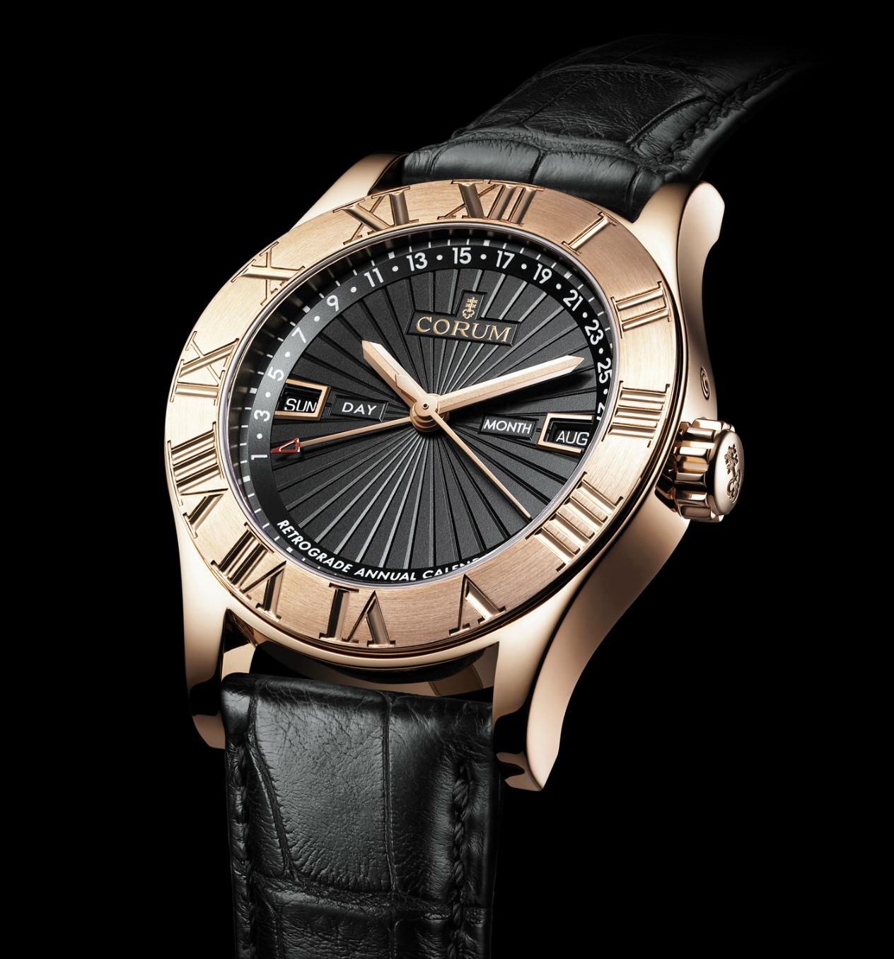 News : Corum Romvlvs Calendrier Annuel Retrograde Retrocorum