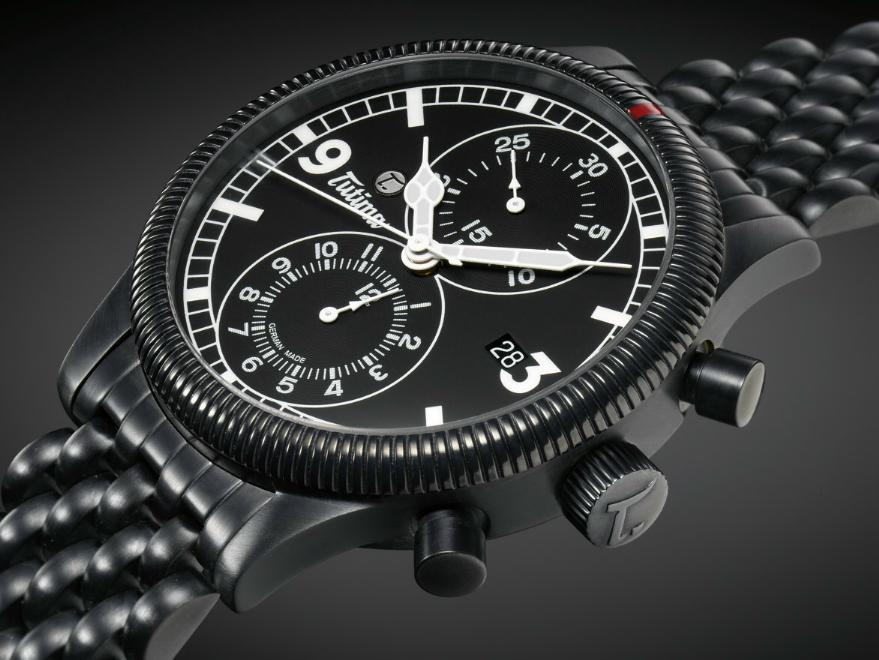 News : Tutima Grand Classic Black Chronograph PR Tutimacrono