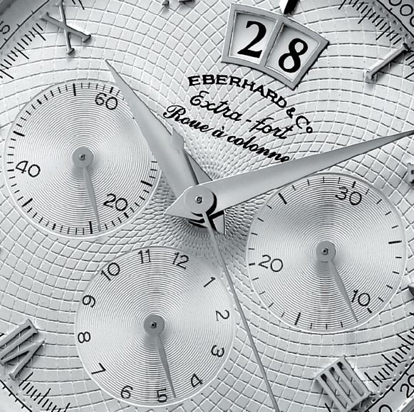 News Eberhard ExtraFort Grande Date Chronograph Xtraf