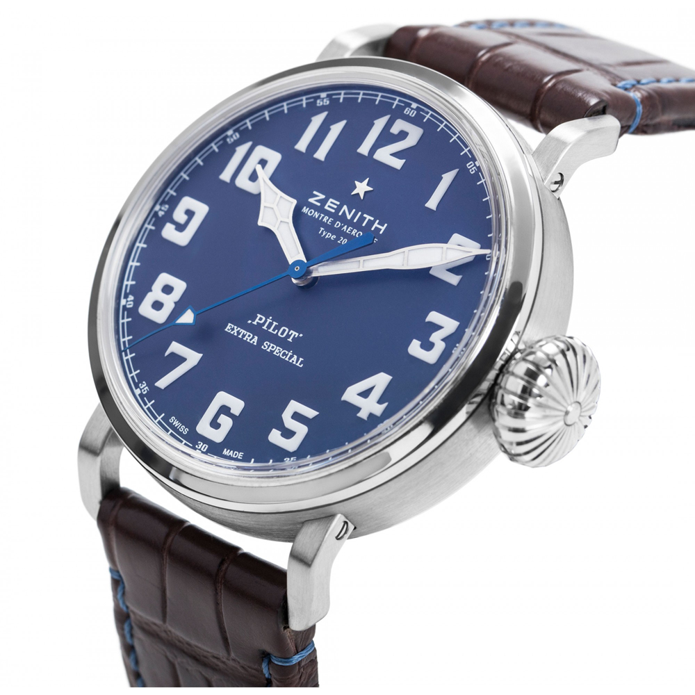 News : Zenith Pilot Type 20 Extra Special Blue  Zenbluepi