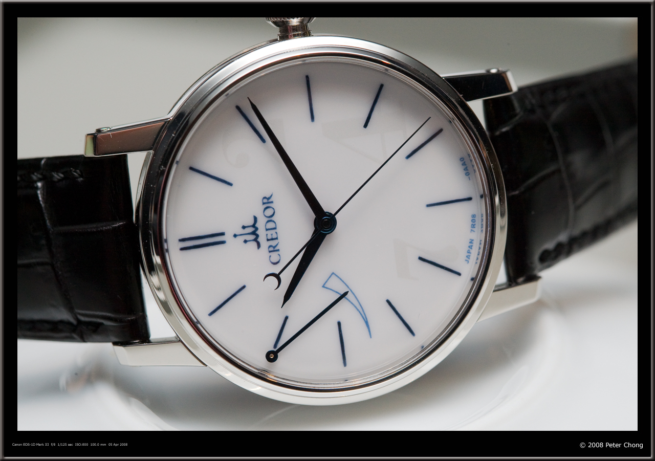 une montre au "minimalisme impeccable" ? Credor5