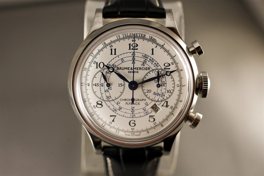 Le chrono Baume & Mercier Capeland Flyback  Capeland-10006b