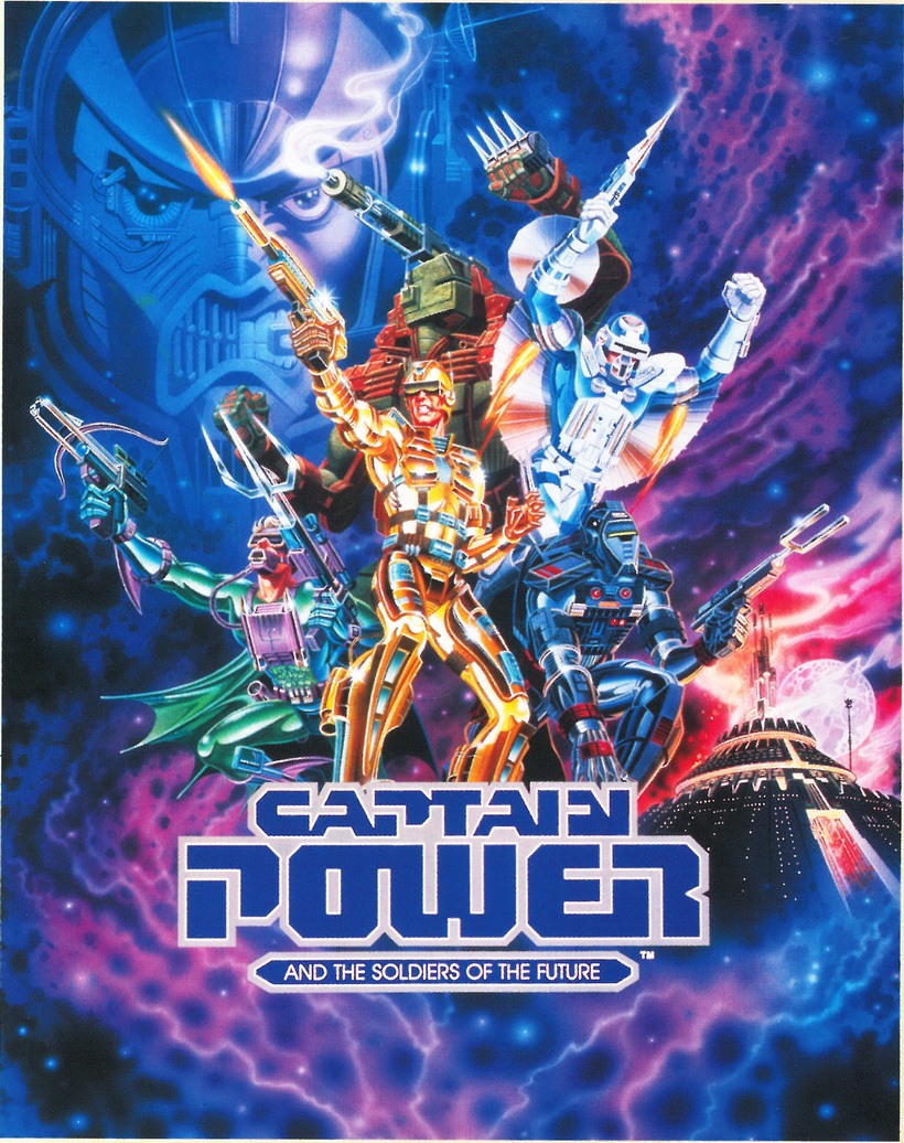 Captain Power et les Soldats du Futur (MATTEL) 1988 Recappowerposter1