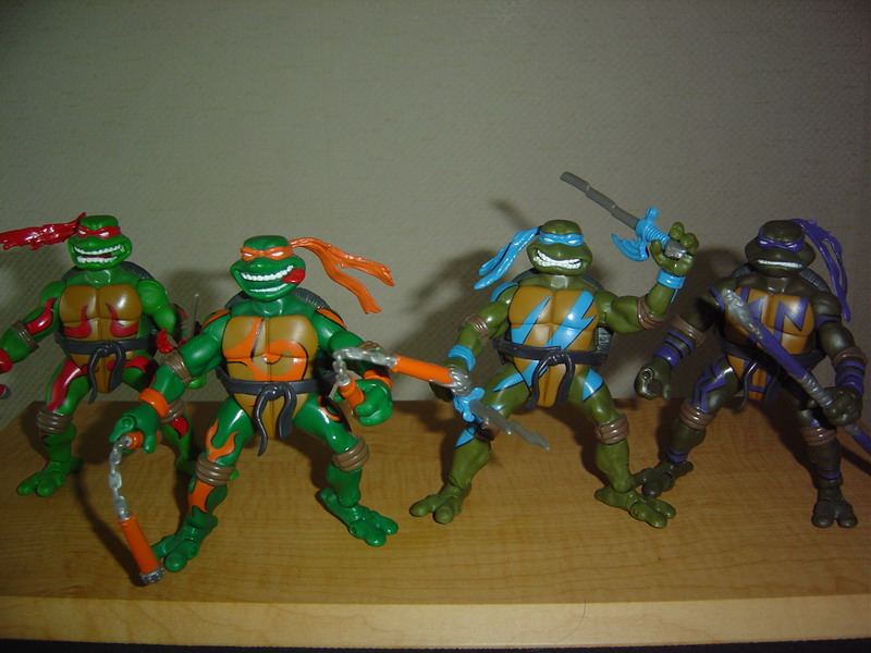 TEENAGE MUTANT NINJA TURTLES 200x (Playmates) 2003 Tortues5