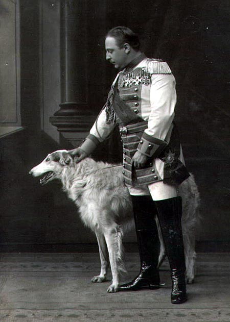 Ruski hrt,  Borzoi, Russian wolfhound, RUSSKAYA PSOVAYA BORZAYA - Page 2 WW1-CUIRASSIER