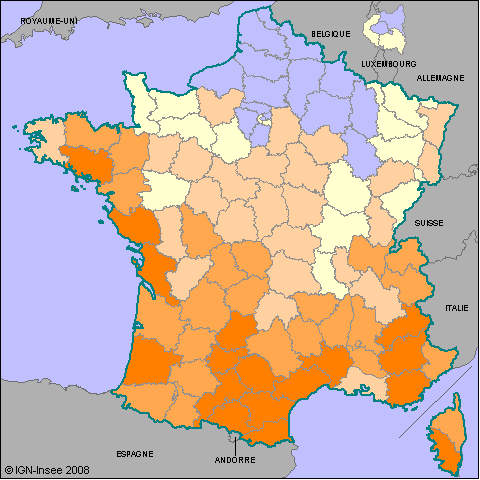 Etude comparative Programe Piera / Evolution de la population Evolsmdep