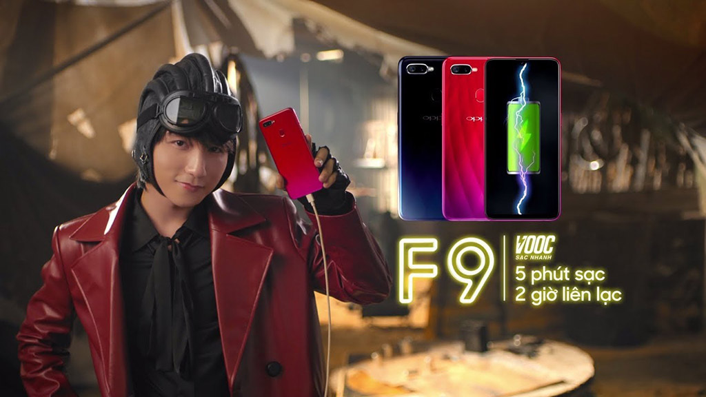 OPPO F9 xuất hiện cực ngầu cùng Sơn Tùng trong video quảng cáo mới HVM10