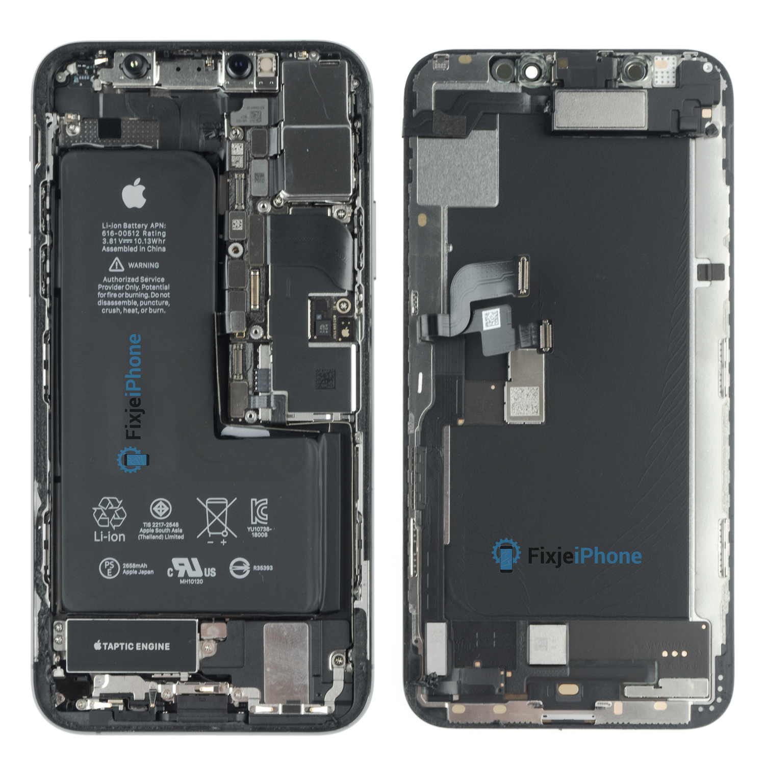 Bên trong iPhone XS: nhiều ron chống nước hơn, pin hình chữ L nhưng dung lượng nhỏ hơn iPhone X Ma2G0