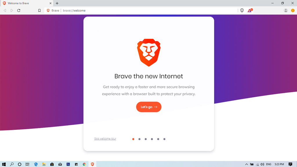 Brave: trình duyệt cực tốt để thay thế Google Chrome 40E3WH