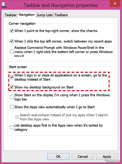 Bạn có thể tùy biến màn hình Start trên Windows 8.1 bằng những cách nào? 2509453_Boot_to_desktop