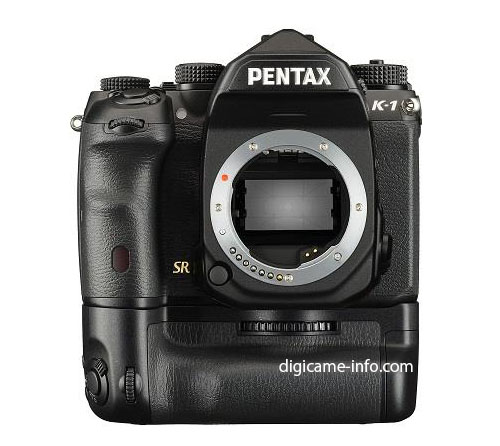 Pentax Full Frame. Pentax-K-1-full-frame-DSLR-camera-battery-grip