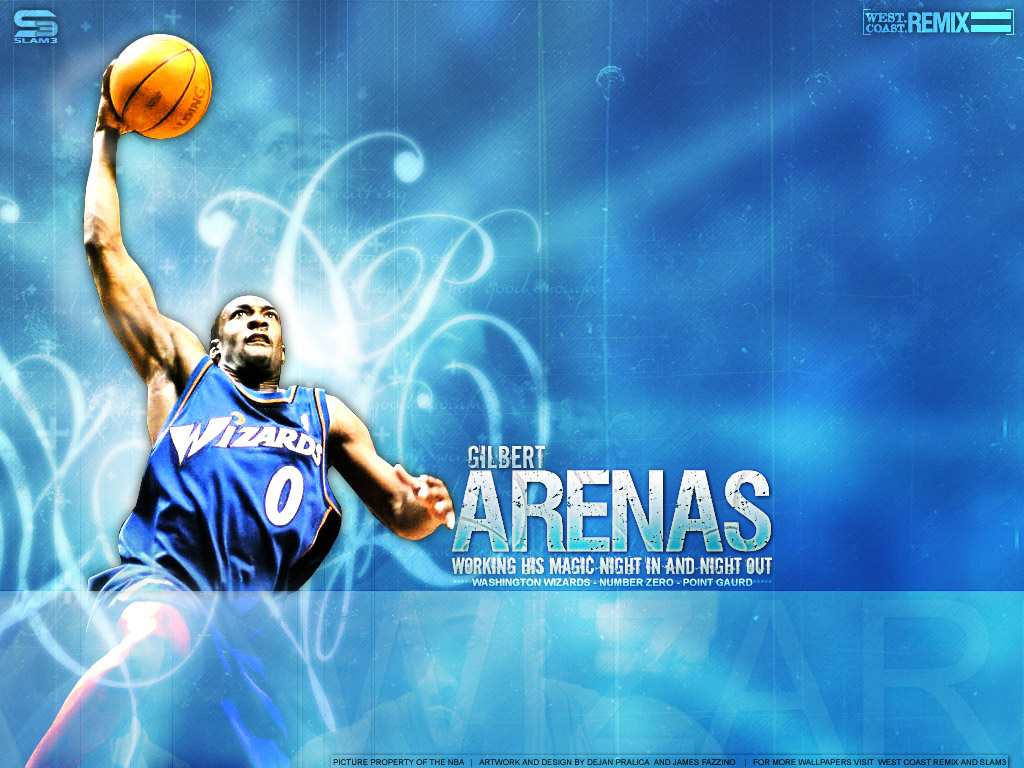 [Wallpapers] Gilbert Arenas Arenascollab