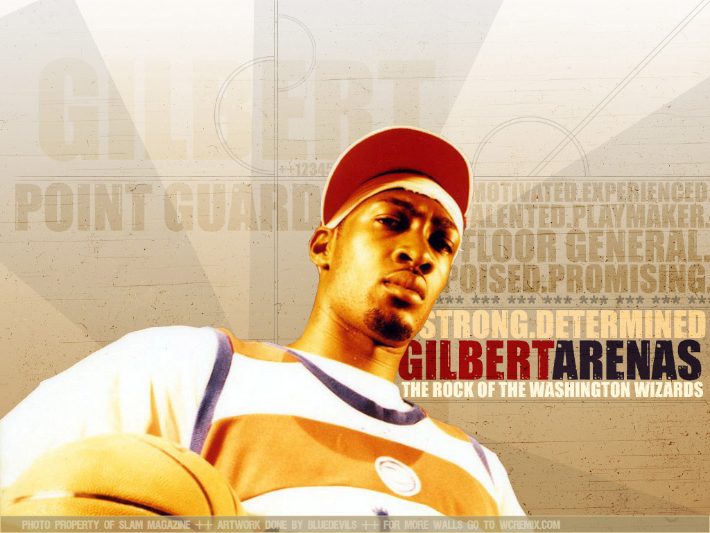 [Wallpapers] Gilbert Arenas B.arenasgrunge