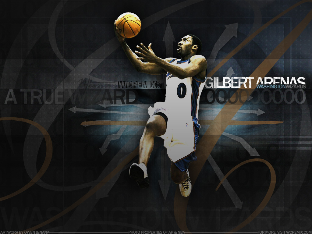 [Wallpapers] Gilbert Arenas On.arenasproject