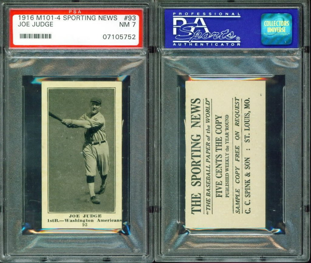 Collecting a card early...and late in a players career! 16m1014judge