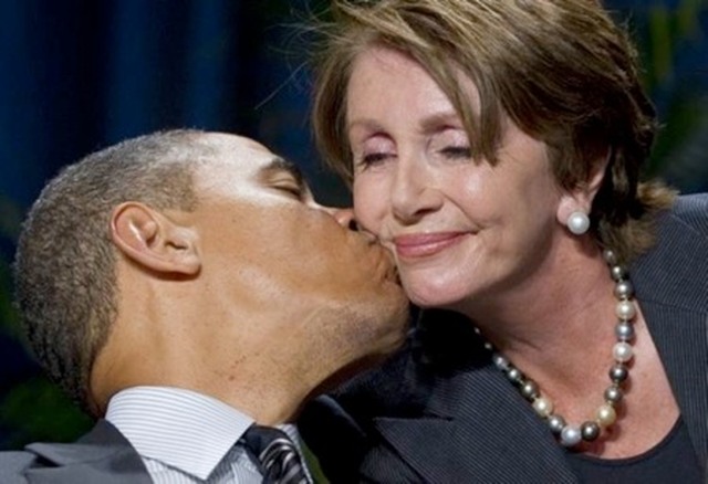 Democrat mating season is in full bloom.  Thekiss