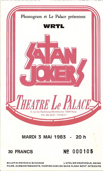 Anciennes interviews / articles / chroniques albums sur SATAN JOKERS SatanJokers02