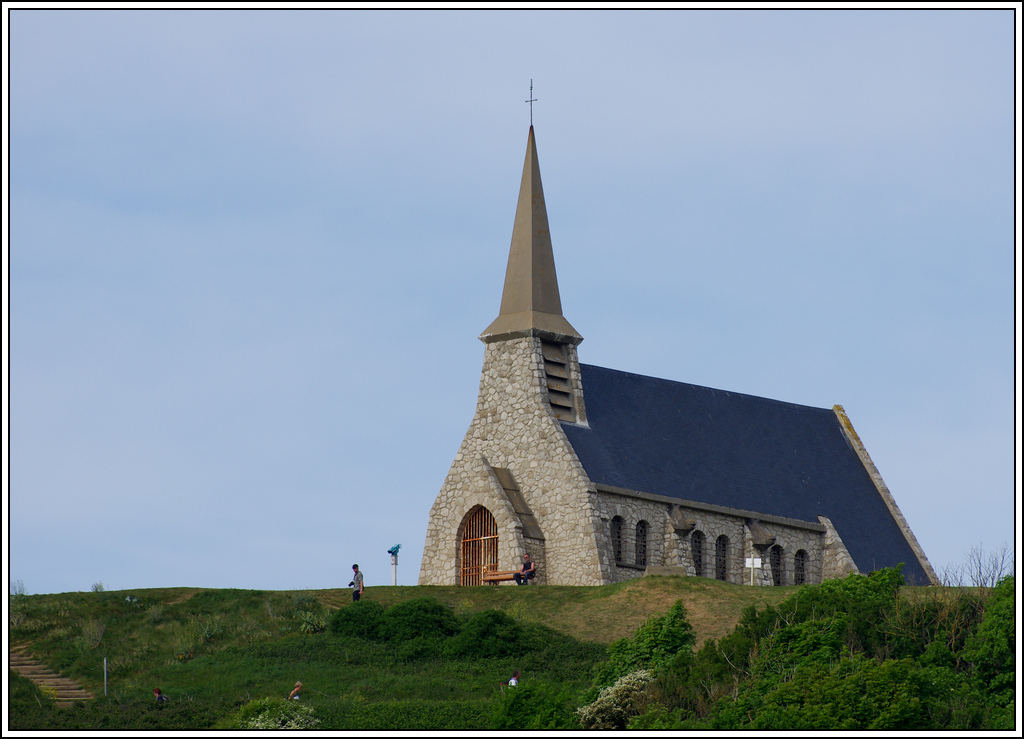 Sortie en Normandie avec des falaises, la mer, les vaches .... K5007642