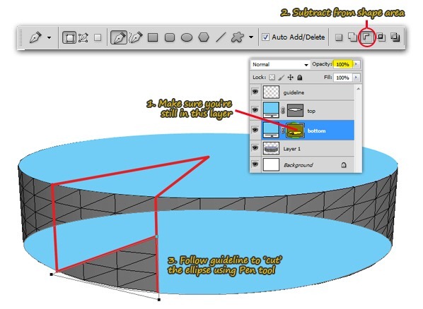 “Piece of the Artic” Pie Chart Photo Manipulation  Step-00828