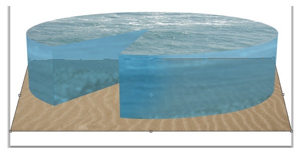 “Piece of the Artic” Pie Chart Photo Manipulation  Step-02528