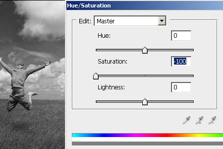 Efect sepia in zonele selectate 5-zmaster