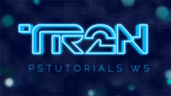 How to Create Glowing TRON-Inspired 3D Text in Photoshop Extended Image_81