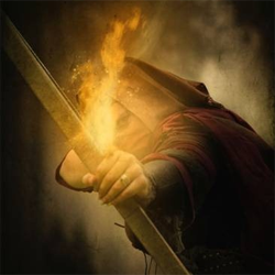 How to Create a Photo Manipulation of an Assassin with a Flaming Arrow in Photoshop Image