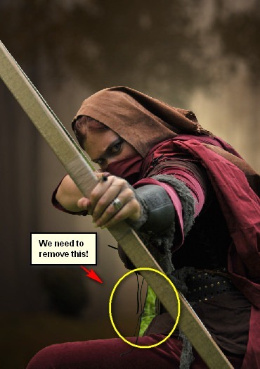 How to Create a Photo Manipulation of an Assassin with a Flaming Arrow in Photoshop Image029