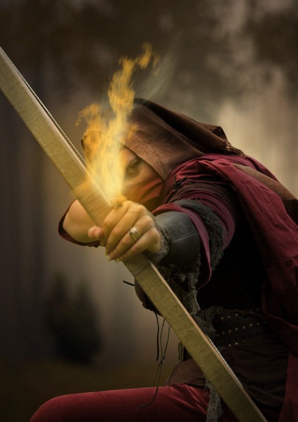 How to Create a Photo Manipulation of an Assassin with a Flaming Arrow in Photoshop Image053