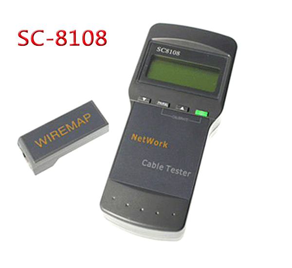 Máy Test cáp mạng SC8108, Đo kiểm tra số mét cáp giá rẻ May-Test-mang-SC-8108-do-duoc-so-met-cap