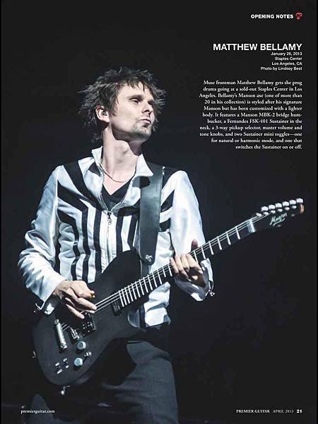 [雜誌] Matt Bellamy 與他的 Manson / Premier Guitar 1363830718-3655674818_n