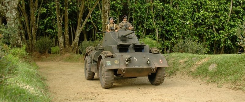 Dio- "Staghound Running Down Its Quarry"; Normandy, 1944 413726070