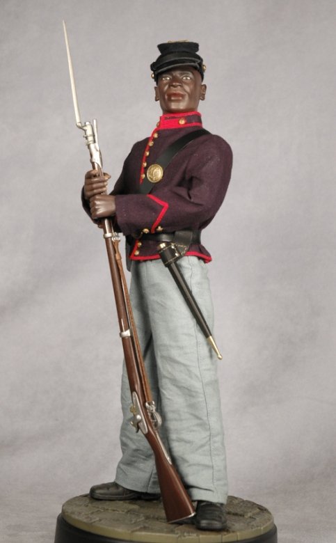 Pvt.,K Co. 3rd Batt., 8th US Colored Heavy Artillery 1864 305460889