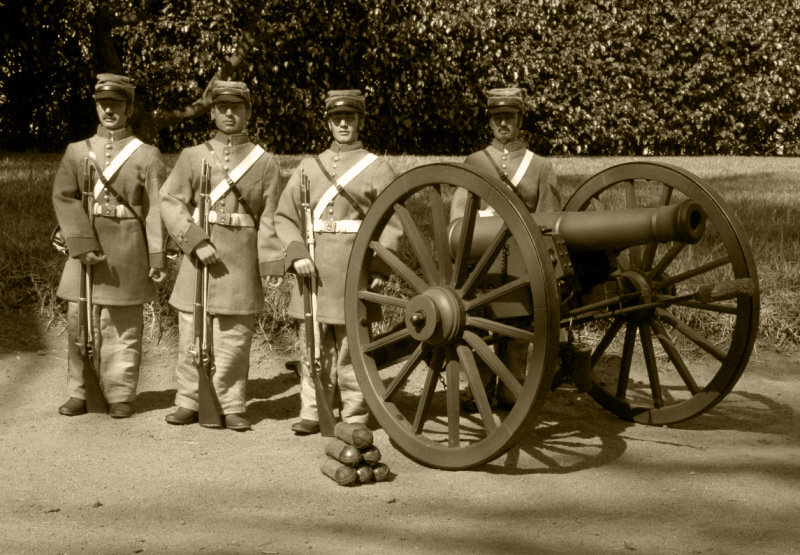 Purcell Artillery,1861-Outdoor Dioramas-Sepia Images Added 310450287