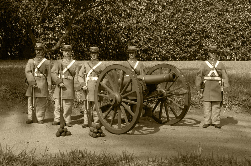 Purcell Artillery,1861-Outdoor Dioramas-Sepia Images Added 310450289