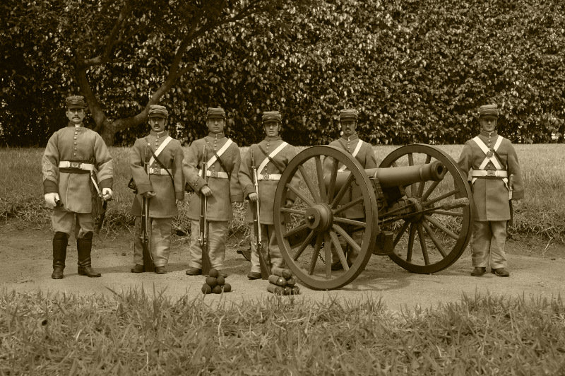 Purcell Artillery,1861-Outdoor Dioramas-Sepia Images Added 310450292