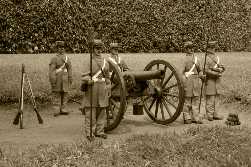 Purcell Artillery,1861-Outdoor Dioramas-Sepia Images Added 310450302