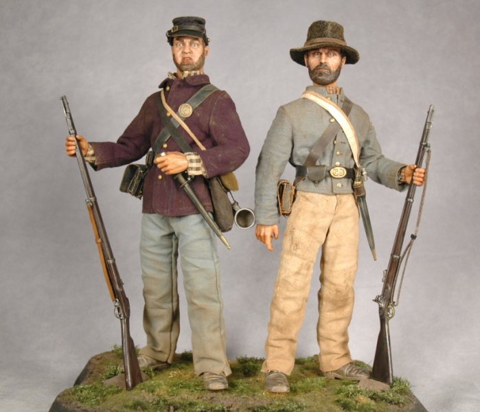 Billy Yank and Johnny Reb" #1 and #2 342272411