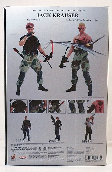 Photos of Hot Toys RE4 Jack Krauser and Leon Kennedy 1/6 figures..UPDATED 361139918