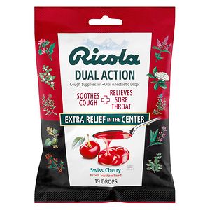 Ricola Dual Action Throat Lozenges Coupons 300