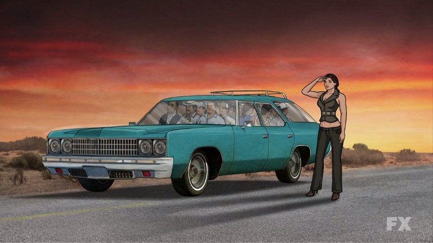 Impala SS in movies Wagon448