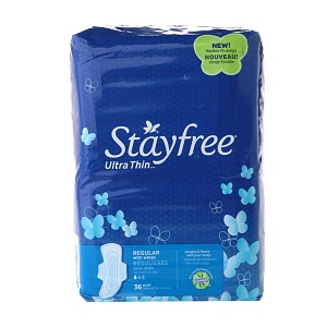 FREE Stayfree Ultra Thin Regular with Wings Sample 300