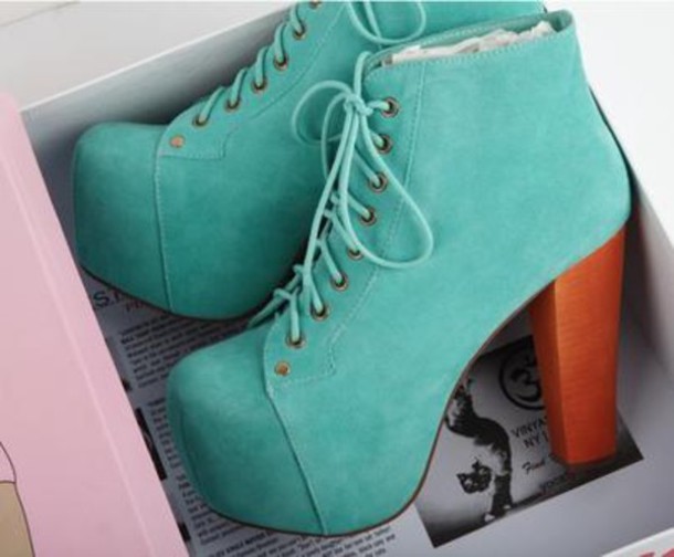 fashion shoes boots, high heels 2014 6kqedp-l-610x610-shoes-boots-high-heels-laces-turquoise