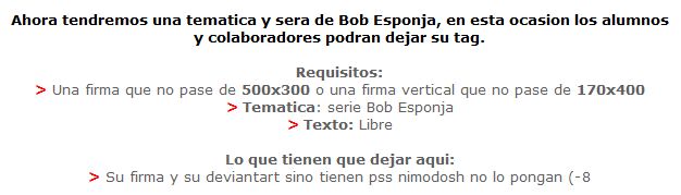 [Inscripsiones] TagWall Agosto - BOB ESPONJA QmtCapturexdU