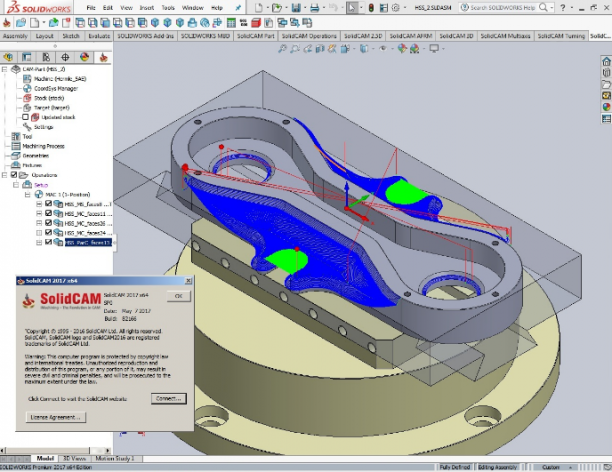 SolidCAM 2017 SP1 build 83683 x64 TGv