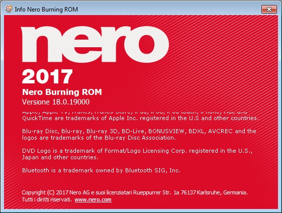 Nero Burning ROM 2017 18.0.01300 Multilingual + Portable Zjs