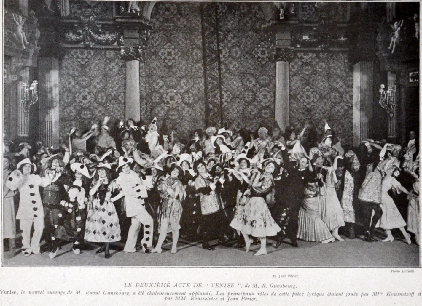 Raoul GUNSBOURG – directeur d'opéra, compositeur, traducteur Scene-de-Venise-Gunsbourg-acte-II