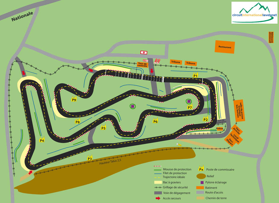 Création de pistes Circuit_lavelanet_plans