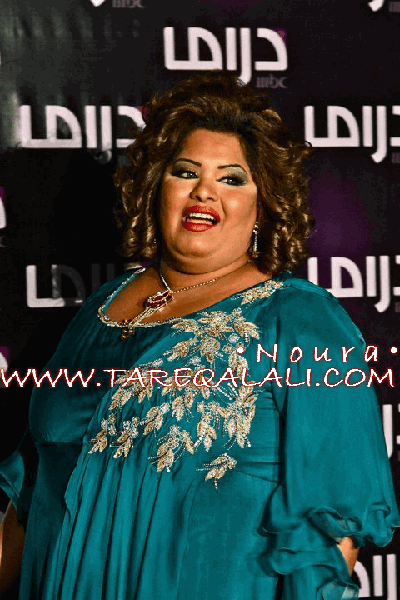 الفنانة الكويتية هيا الشعيبي مع زوجهاهاني الطباخ....في حفل افتتاح قناةMBCدراما.... Haya1